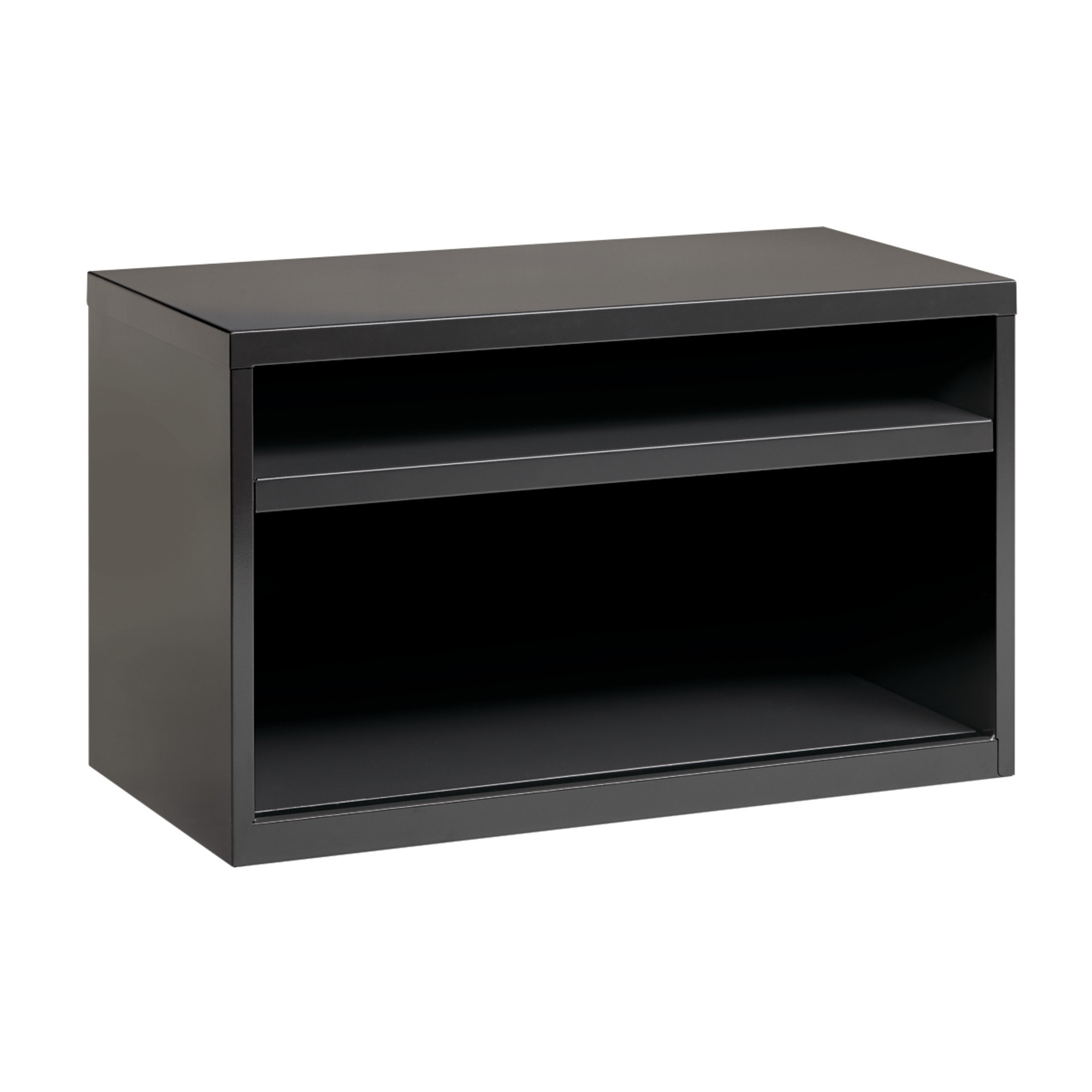 Hirsh Industries, Credenza Lateral Cabinet with Open Shelves, Height 22 in, Width 36 in, Model# 20509